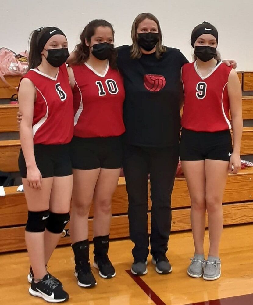 Glenwood MS volleyball 2021